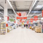 regały sklepowe - Auchan