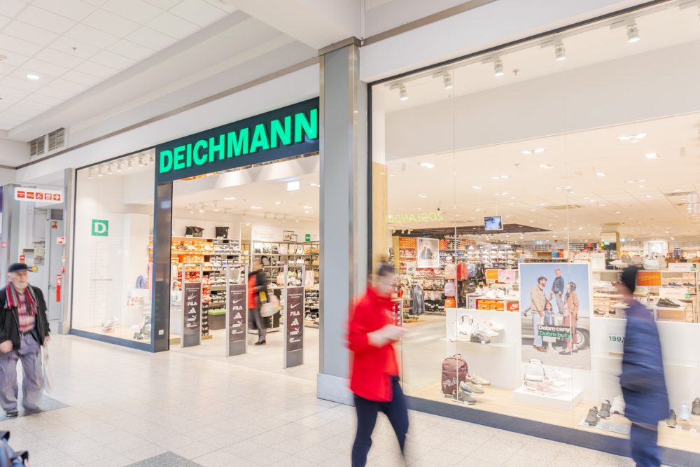 witryna sklepowa Deichmann