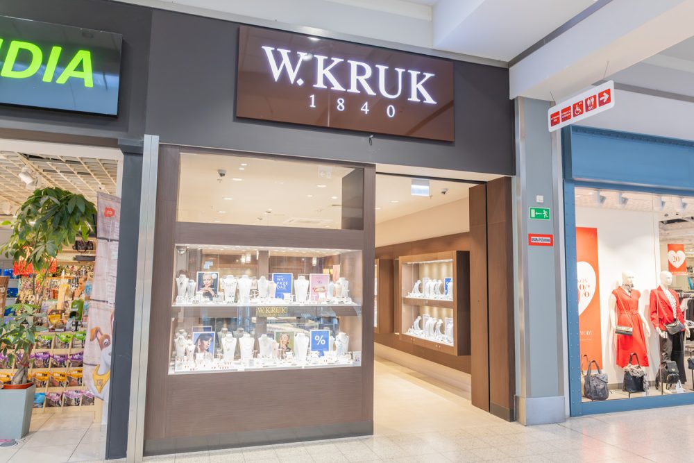 W.Kruk shop window