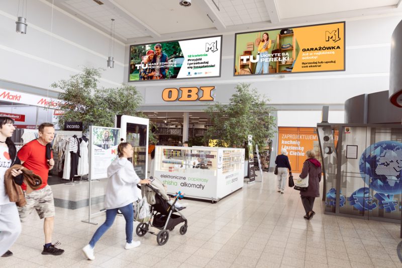 Banery c3 i c4 w M1 Częstochowa