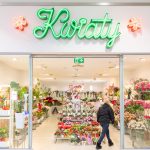 witryna sklepowa kwiaciarni