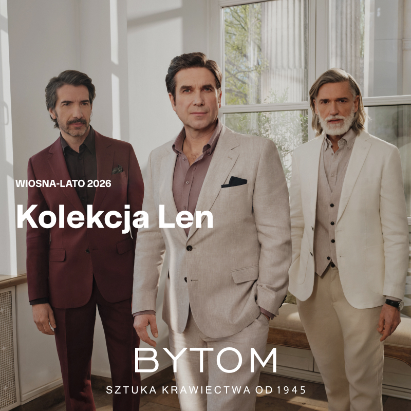 grafika promująca kampanię Bytom Len wiosna-lato 2026